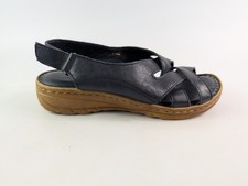 Pavers Navy Leather Slingback