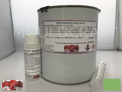 Eau nil gelcoat 1kg kit - de,