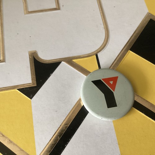 Youth hostel vintage badge - youth,