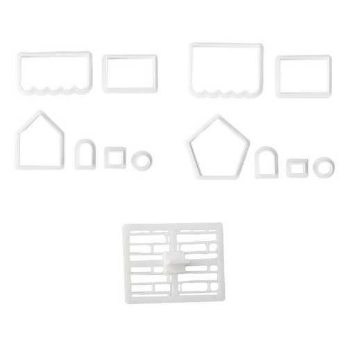 Plastic christmas cookie - plastic,
