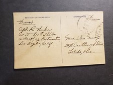 APO 184 GUAM, MARIANAS ISLANDS or CALIF Army Cover 811th TANK DESTROYER Bn