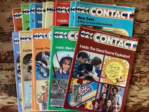 321 contact vintage magazine - contact,