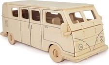 Creative Camper Van Woodcraft Construction Kit for Motor Skill Development