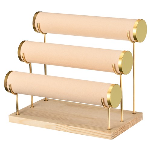 Tier yellow wooden - 3,