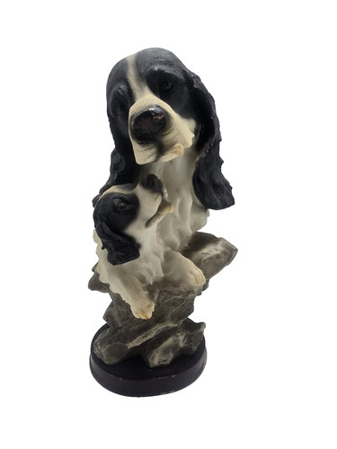 Spaniel dog and puppy - dog,