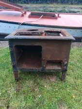 Epping Stove,  Narrowboat, Boatman's Cabin, Antique cooking range.
