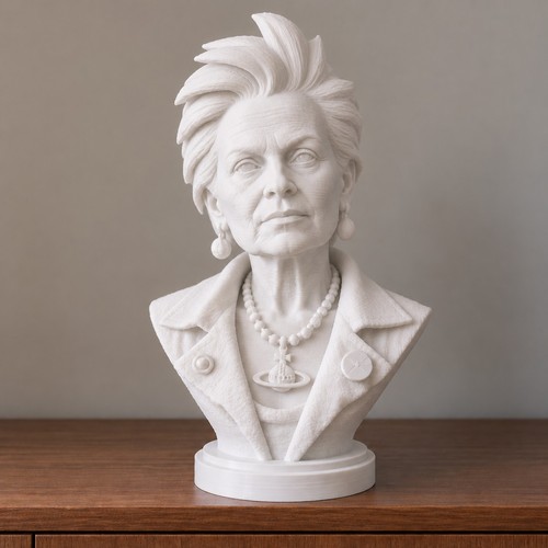 Vivien bust statue british - statue,