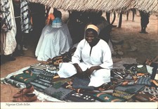 Vintage Nigerian Cloth Seller