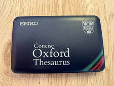 Seiko Concise Oxford Thesaurus