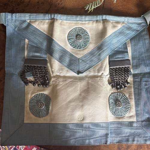 Vintage masonic apron and - apron,