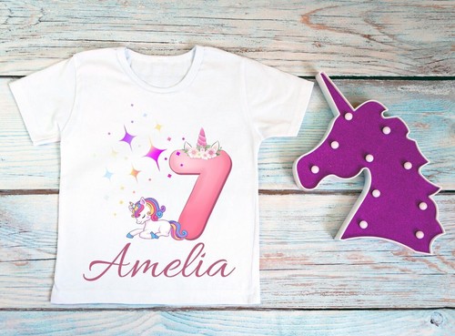 Personalised birthday unicorn - personalised,