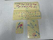 Schwinn Predator Aerostar Bicycle Bike Peel & Apply Decal Set NOS Man Cave