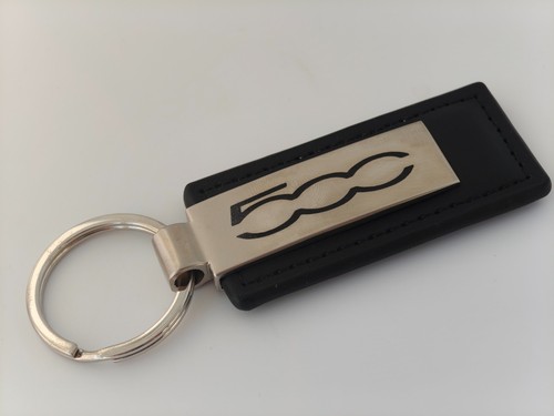 Fiat 500 classic - style, keyring