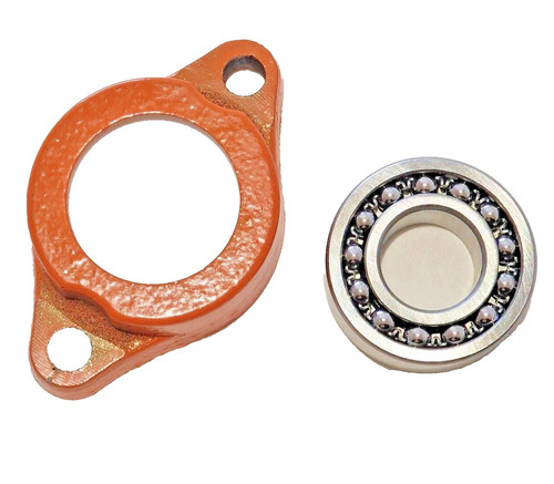 Bearing housing with - housing,