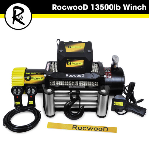 Electric winch 13500lbs - electric,