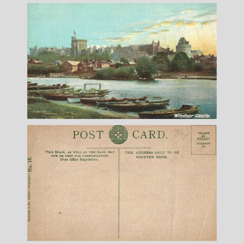 Vintage postcard windsor - -,