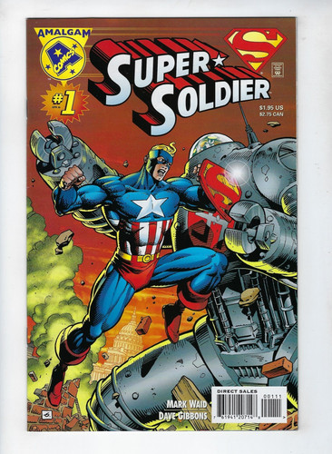 Super soldier amalgam - soldier, #1