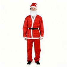 Santa Claus Costume Suit Adult