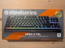 SteelSeries Apex 3 TKL Gaming Keyboard Black, RGB, Anti-Ghosting, Compact, Quiet
