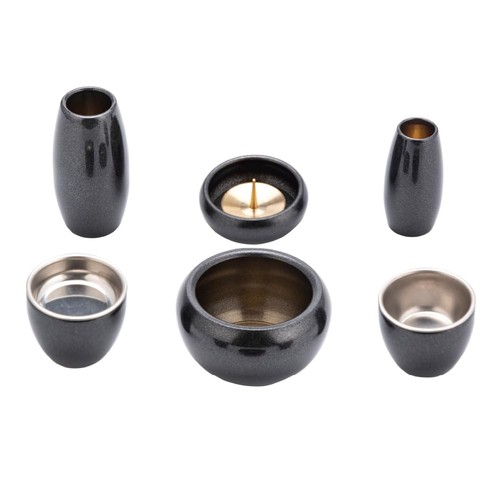 Mini silma black - mini, gold