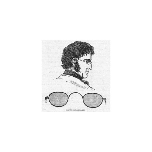 Pantoscopic spectacles - spectacles,