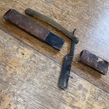 Bengall Sheffield Straight Razor And Case Stamped 1939