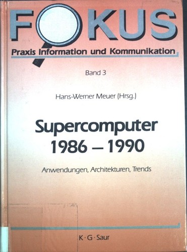Supercomputer 1986 1990 - 1986,