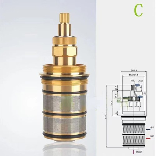 Thermostatic cartridge for - cartridge,
