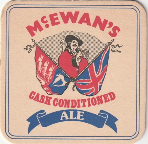 Beer mat mcewan - beer,