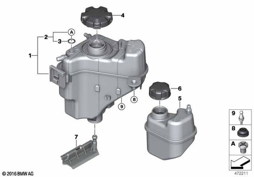 Bmw genuine expansion - bmw, tank