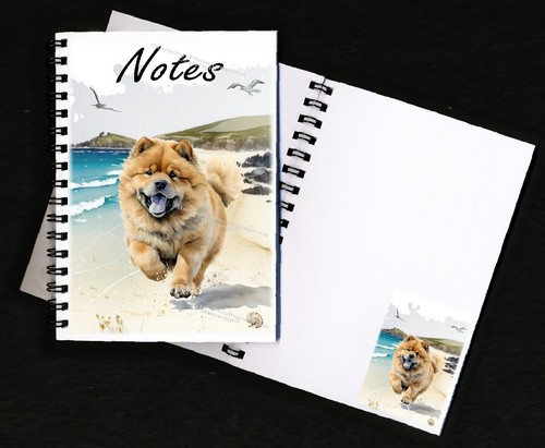 Chow dog notebook - chow,