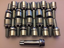 WOBBLE ALLOY WHEEL BOLTS + KEY