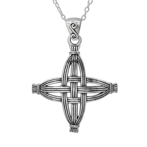 Brigid cross pendant - st,