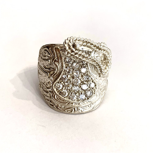 Saddle ring 925 sterling - ring,