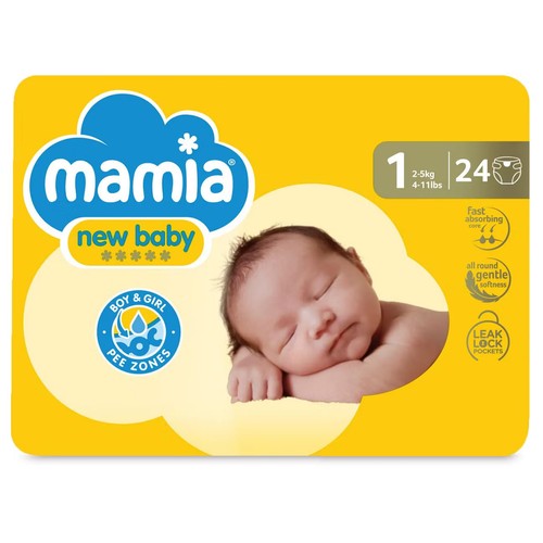 Mamia nappies size newborn - size,