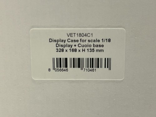 Bbr vet1804c1 display case - bbr,