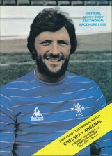 CHELSEA v Arsenal (Micky Droy Testimonial) 1983/1984