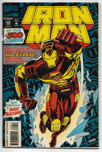 Iron man 300 marvel comics - man,