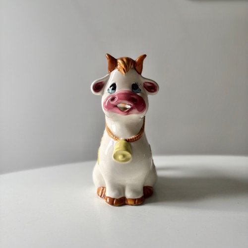 Vintage cow creamer jug - vintage,