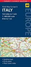 6. Italy: AA Road Map Europe