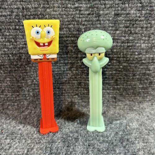 2004 spongebob pez dispensers - 2004,