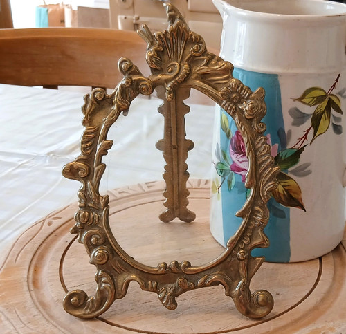 Vintage brass rococo - brass, art
