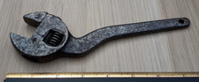 VINTAGE GEDORE ADJUSTABLE WRENCH SPANNER SWAN NECK