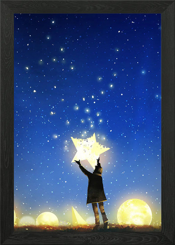 Plucking star from the - plucking, sky