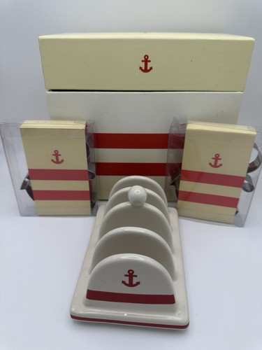 Vintage ceramic anchor butter - ceramic,