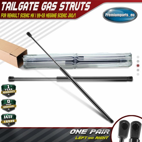 Tailgate boot gas struts - 2x,