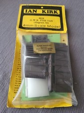 Ian Kirk 8828 GWR Fish Van Wagon Kit Dia S6 Lot 2
