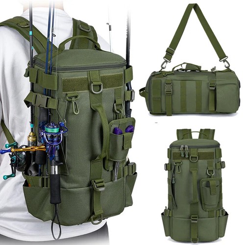 Fishing backpack tackle bag - backpack,