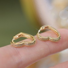 14k Gold Plated Love Heart