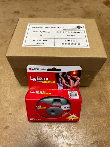 Disposable cameras x10 new - disposable,